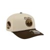 New Era Golden State Warriors NBA 2025 City Edition 9Seventy Stretch-Snap Cream/Brown ONE