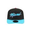 New Era MIami Heat Bulls NBA 2025 City Edition 9Seventy Stretch-Snap Black