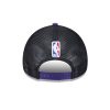 New Era Los Angeles Lakers NBA City Edition Yellow 9Forty A-Frame Trucker Adjustable Cap Black ONE