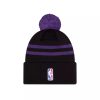 New Era Kids' Los Angeles Lakers 2025 City Edition Knit Beanie Black ONE
