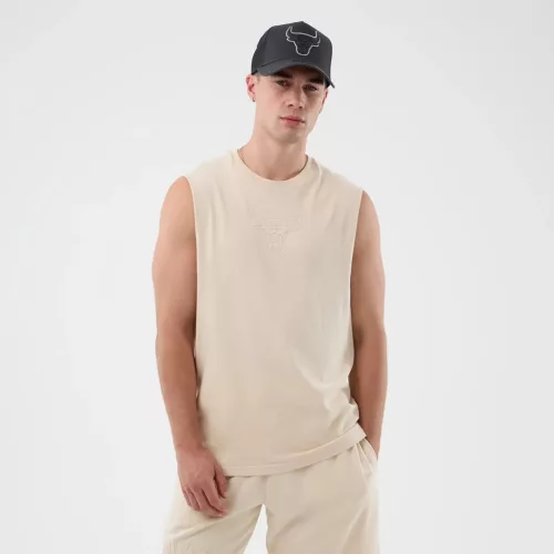 New Era NBA Chicago Bulls Core Plus Vest Light Beige XL