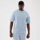 New Era NBA Los Angeles Lakers League Essential Oversized T-Shirt Pastel Blue