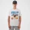 New Era NBA Chicago Bulls Beach Graphic T-Shirt White