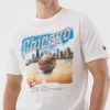 New Era NBA Chicago Bulls Beach Graphic T-Shirt White