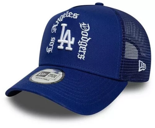 New Era 9FORTY A-Frame Trucker Snapback Cap Blue ONE