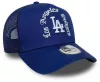 New Era 9FORTY A-Frame Trucker Snapback Cap Blue ONE