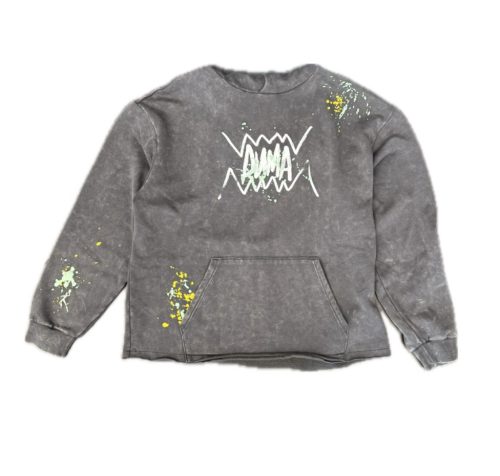 Puma Points in the Paint Hoodie Dusky Gray