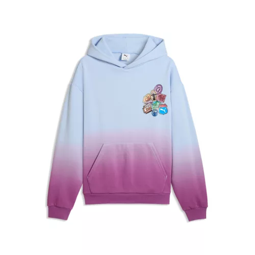 Puma ATW Dylan II Oversized Basketball Hoodie Jasmine Flower-Posie Pink XL