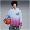 Puma ATW Dylan II Oversized Basketball Hoodie Jasmine Flower-Posie Pink XL