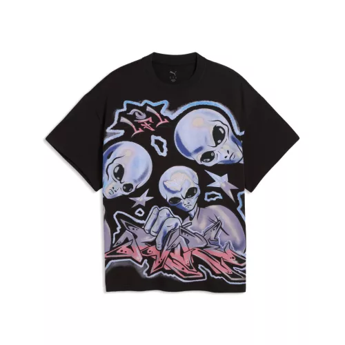 Puma Melo Asteriks Oversized Tee Black