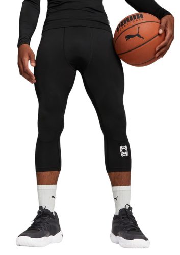 PUMA HOOPS TEAM 3/4 TIGHT BASELAYER BLACK L