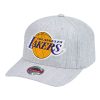 MITCHELL & NESS LOS ANGELES LAKERS TEAM HEATHER STRETCH SNAPBACK GREY HEATHER