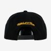MITCHELL & NESS LOS ANGELES LAKERS WOOL SOLID SNAPBACK BLACK