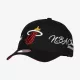 MITCHELL & NESS MIAMI HEAT CHAMP WRAP PRO SNAPBACK Black
