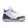 JORDAN RETRO 3 (TD) WHITE/RACER BLUE-BLACK-CEMENT GREY
