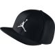 Jordan Jumpman Snapback Hat BLACK/WHITE