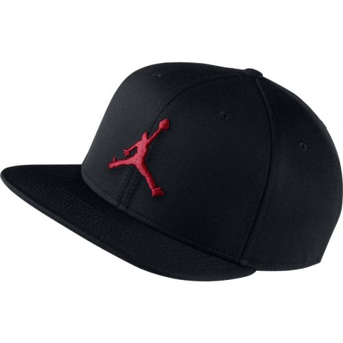 JORDAN JUMPMAN SNAPBACK BLACK/GYM RED