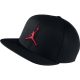 JORDAN JUMPMAN SNAPBACK BLACK/GYM RED