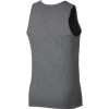 JORDAN RISE BASKETBALL TANK CARBON HEATHER/BLACK