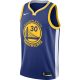NBA X Nike Stephen Curry Golden State Warriors Nike Icon Edition Swingman Jersey RUSH BLUE/WHITE/AMARILLO