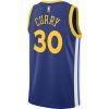NBA X Nike Stephen Curry Golden State Warriors Nike Icon Edition Swingman Jersey RUSH BLUE/WHITE/AMARILLO