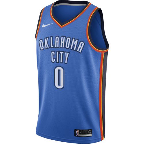 NBA X Nike Russell Westbrook Oklahoma City Thunder Nike Icon Edition Swingman Je SIGNAL BLUE/COLLEGE NAVY