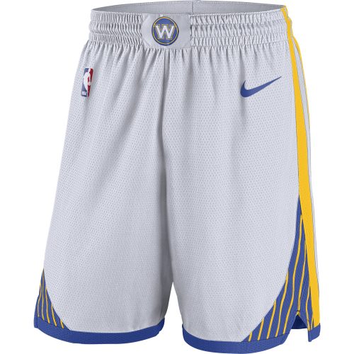 NBA X Nike Golden State Warriors Nike Association Edition Swingman WHITE/AMARILLO/RUSH BLUE/RUSH BLUE