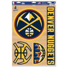 WinCraft - NBA Multi-Use Decal 11x17 Denver Nuggets MC
