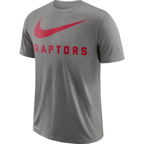 NBA X Nike Toronto Raptors Nike Dry DK GREY HEATHER