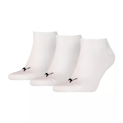 PUMA UNISEX SNEAKER PLAIN 3P WHITE
