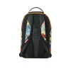 SPRAYGROUND ALIEN TRASHED SIGN DLXSR BACKPACK YELLOW