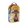 SPRAYGROUND ALIEN TRASHED SIGN DLXSR BACKPACK YELLOW