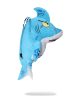 Sprayground Shark Backpack Blue/White