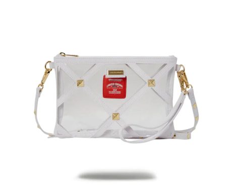 Sprayground Du Louvere Pouchette White