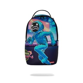 Sprayground Future City Of Worlds Astro Dlxsv Backpack Blue