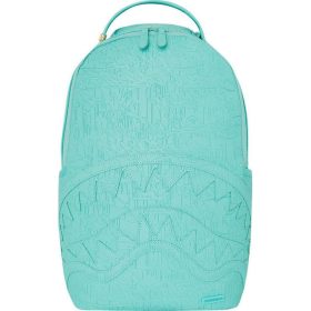 Sprayground Aqua Embossed Graffiti Turquoise