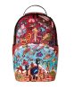 Sprayground The Party Dont Shark Dlxr Backpack Multicolor