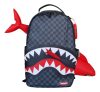Sprayground Shark Smashed Through Dlx Backpack Multicolor