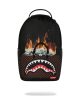 Sprayground Bag Of Money On Fire Backpack Black ONE