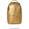 Sprayground Gold Weathered Backpack Gold