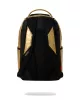 Sprayground Gold Weathered Backpack Gold