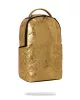 Sprayground Gold Weathered Backpack Gold