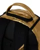 Sprayground Gold Weathered Backpack Gold