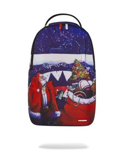 Sprayground Santa Sketchy Paint Backpack Multicolor
