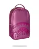 Sprayground Metallic Pink Metallic Drip Backpack Pink
