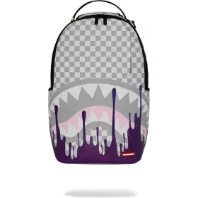 Sprayground Cream Space Drip Backpack Purple