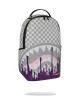 Sprayground Cream Space Drip Backpack Purple