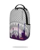 Sprayground Cream Space Drip Backpack Purple