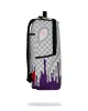 Sprayground Cream Space Drip Backpack Purple