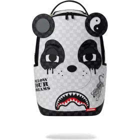 Sprayground Panda Face Backpack White